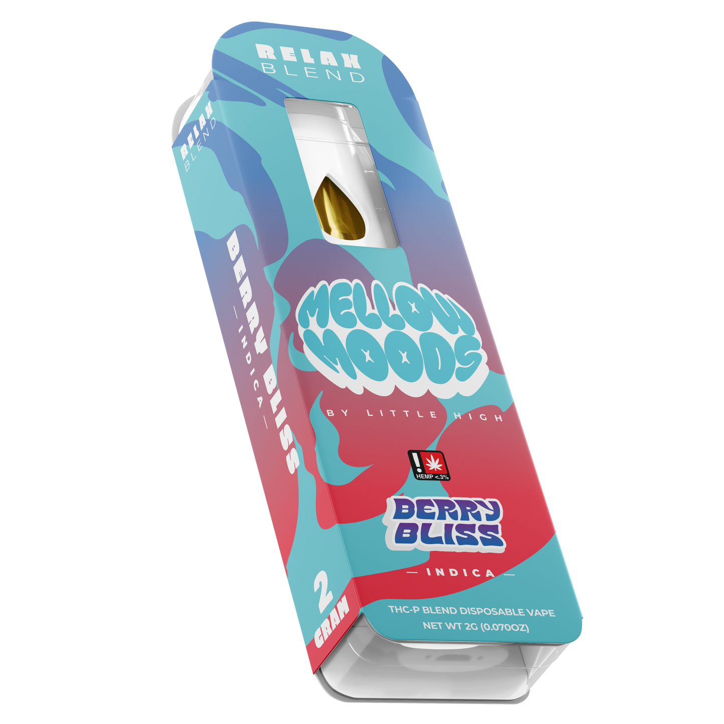 Mellow Moods THCP Blend Disposable 2g (5/Pack) [DROPSHIP]