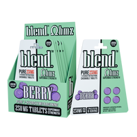 Blend. Pure 7-Hydroxy Chewable Tablets 250mg 4ct (5/pack) [DROPSHIP]