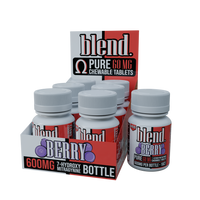 Blend. Pure 7-Hydroxy Chewable Tablets 60mg 10ct (6/pack) [DROPSHIP]