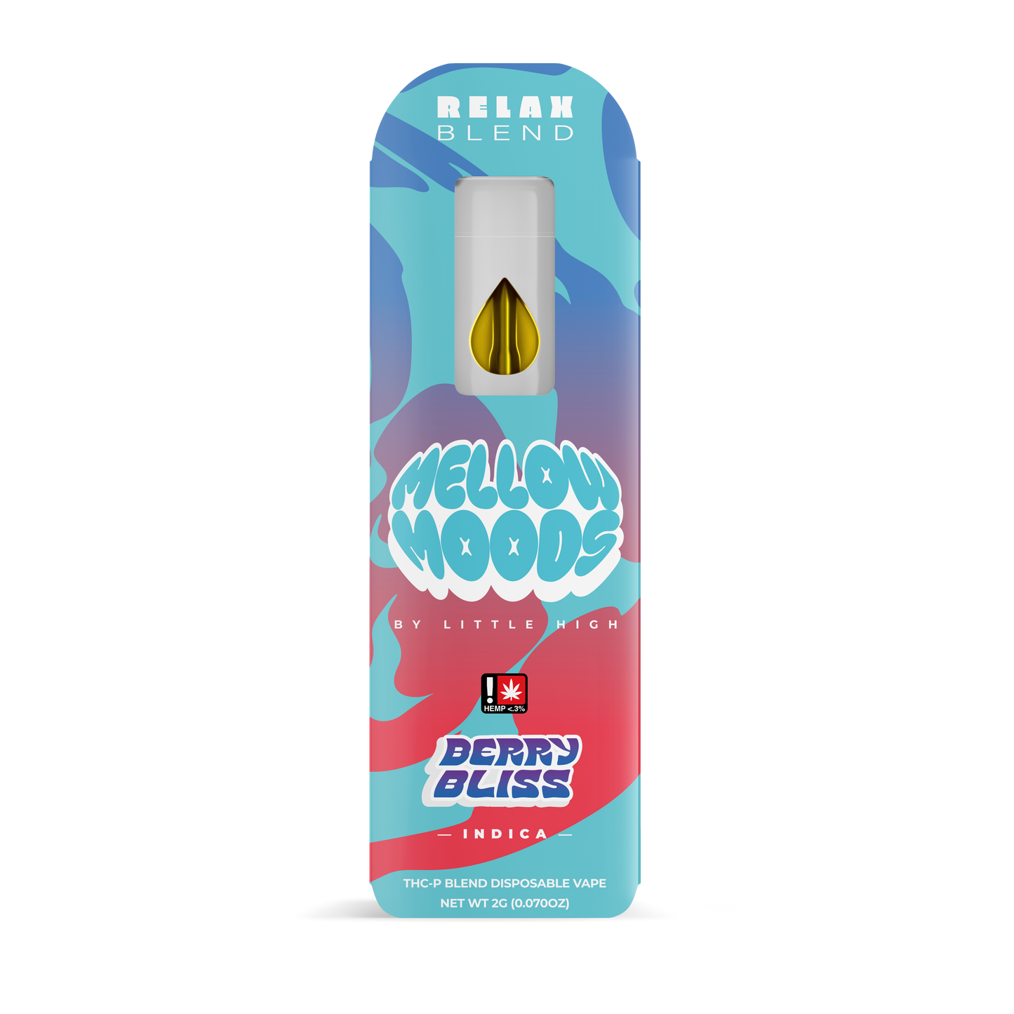 Mellow Moods THCP Blend Disposable 2g (5/Pack) [DROPSHIP]