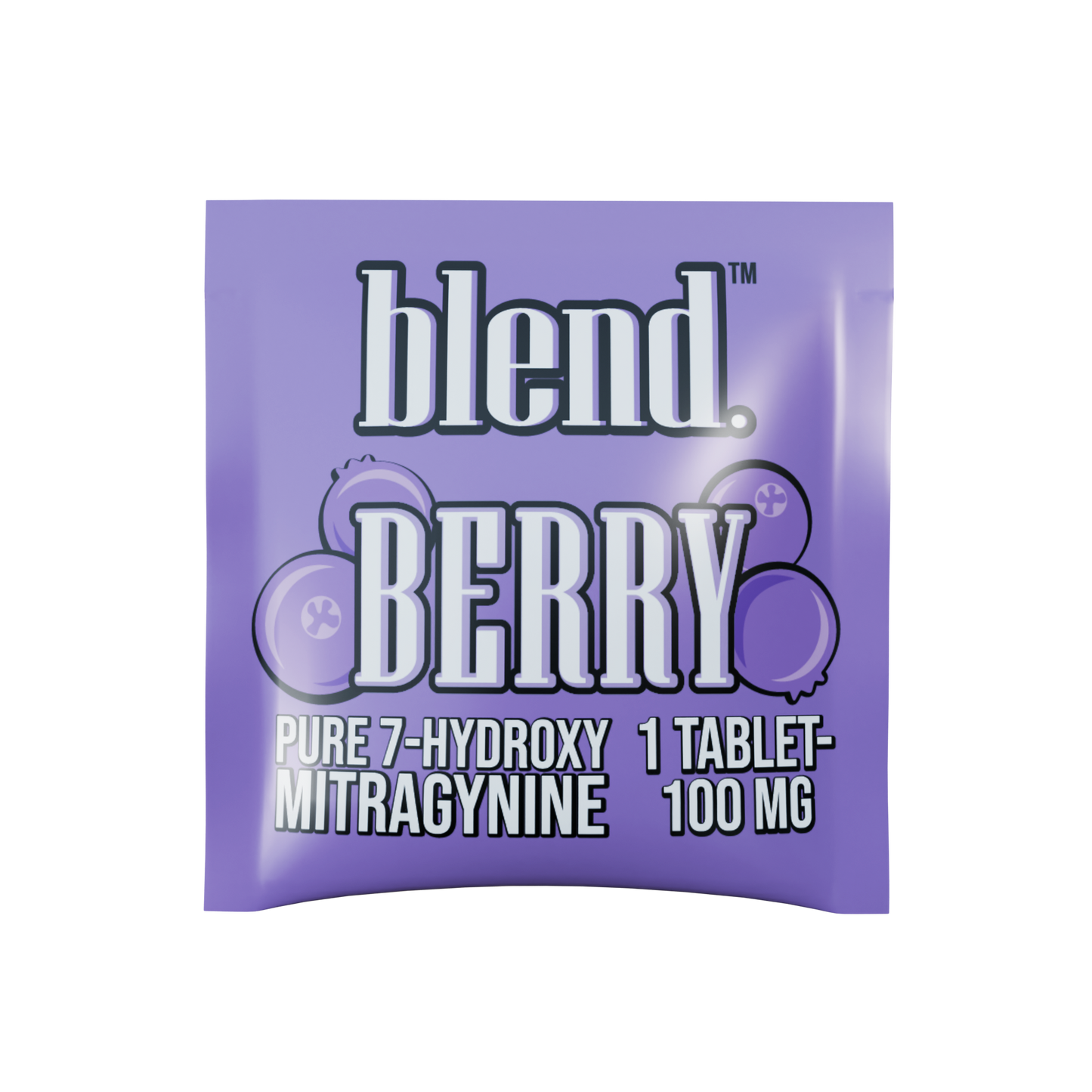 Blend. Pure 7-Hydroxy Chewable Tablets 100mg (20/pack) [DROPSHIP]