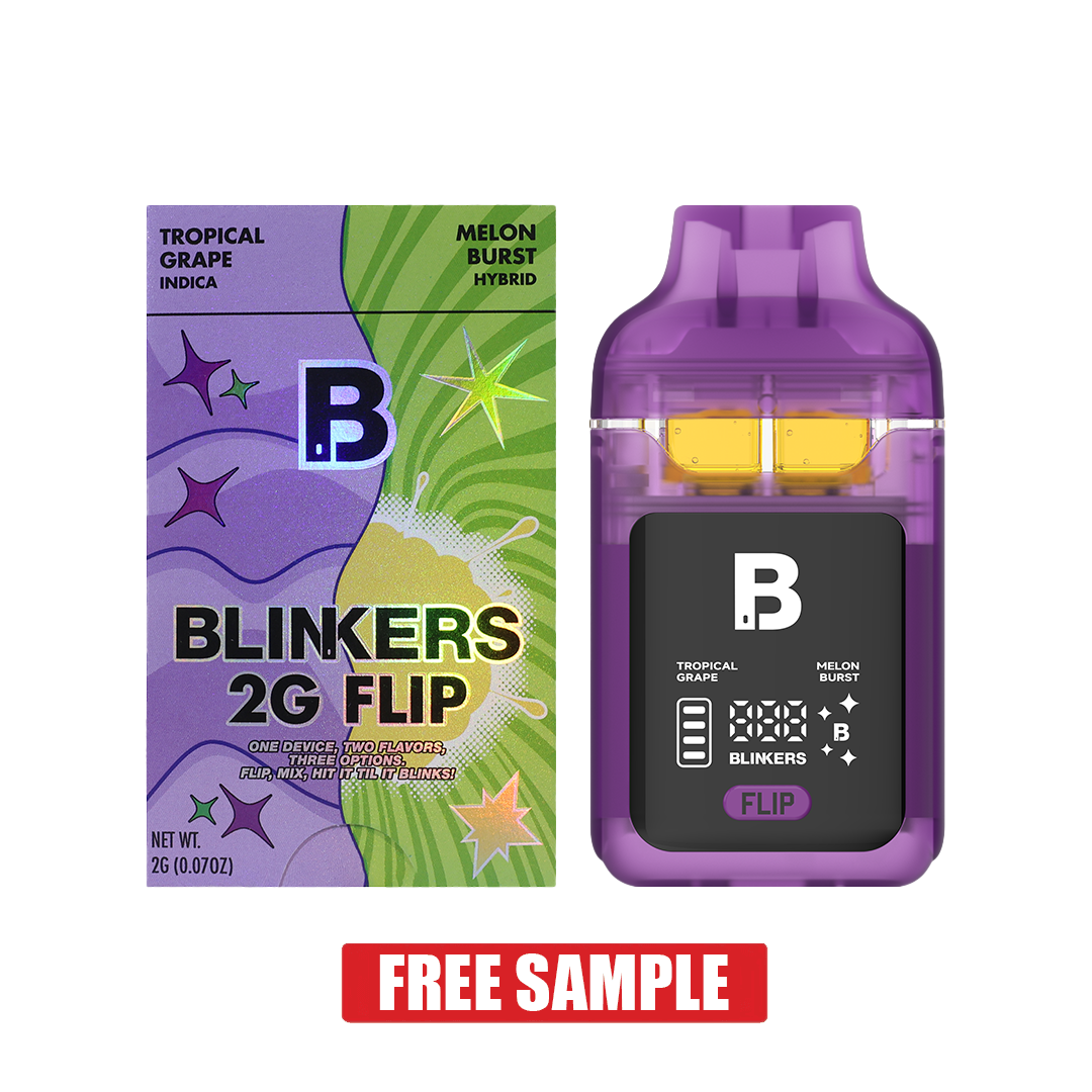 🎁 Blinkers FLIP Dual Chamber Disposable 2g SAMPLE (SINGLE) (100% off)