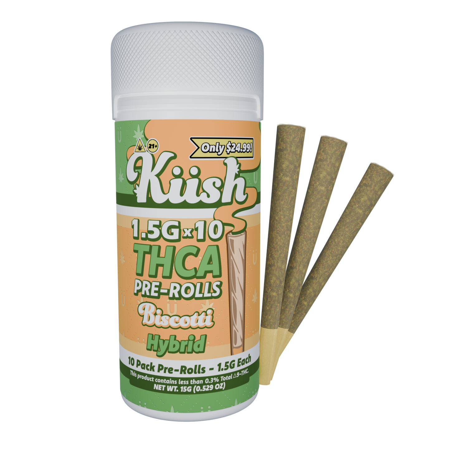 Chapo Kush THC-A Prerolls 1.5g 10ct (6/pack) [DROPSHIP]