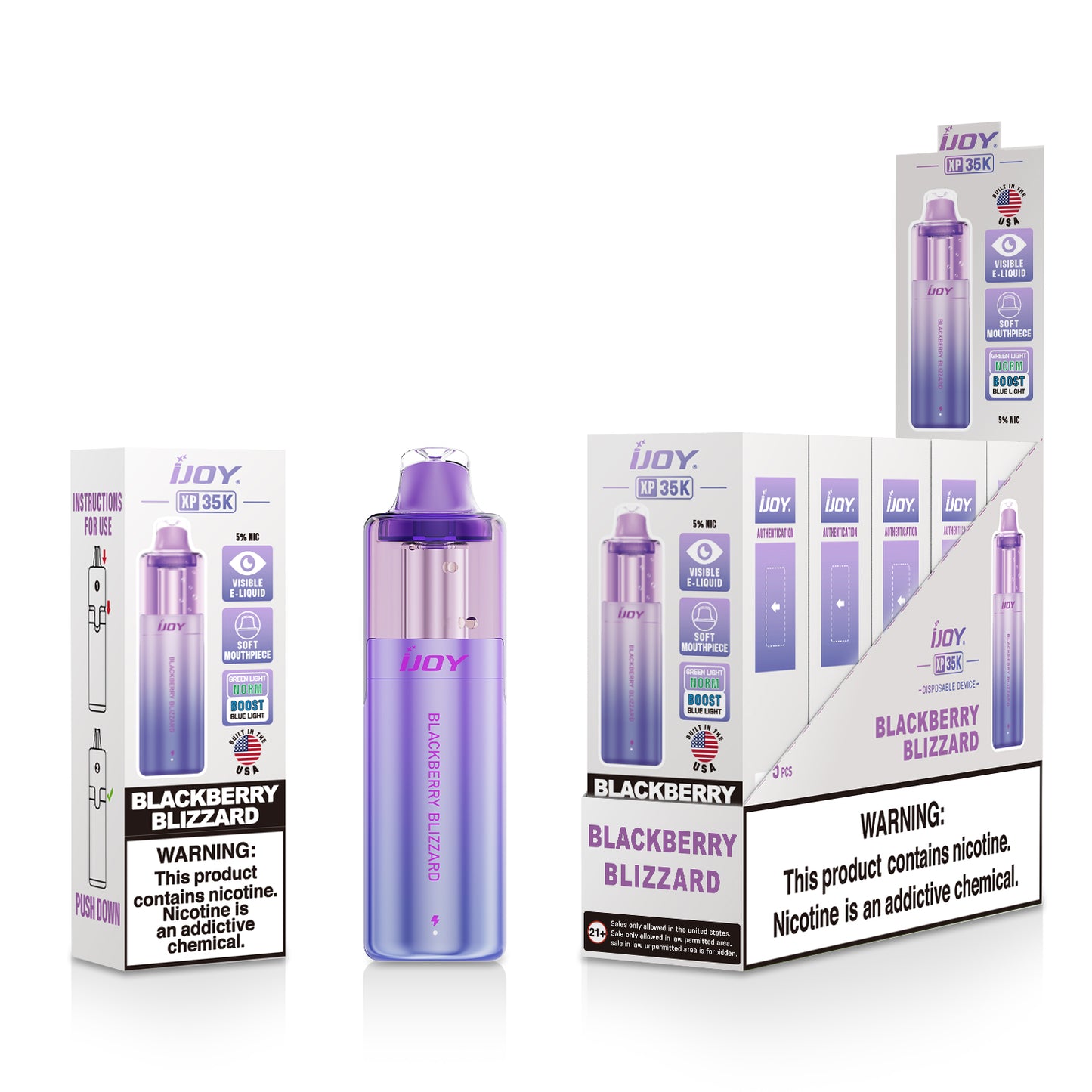 iJoy XP35K Disposable 18mL (5/pack)