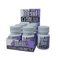Blend. Pure 7-Hydroxy Chewable Tablets 100mg 20ct (6/pack) [DROPSHIP]