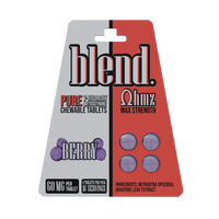 Blend. Pseudoindoxyl & 7-Hydroxymitragynine Chewable Tablets 60mg 4ct (5/pack) [DROPSHIP]