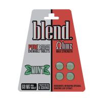 Blend. Pseudoindoxyl & 7-Hydroxymitragynine Chewable Tablets 60mg 4ct (5/pack) [DROPSHIP]