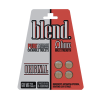 Blend. Pseudoindoxyl & 7-Hydroxymitragynine Chewable Tablets 60mg 4ct (5/pack) [DROPSHIP]