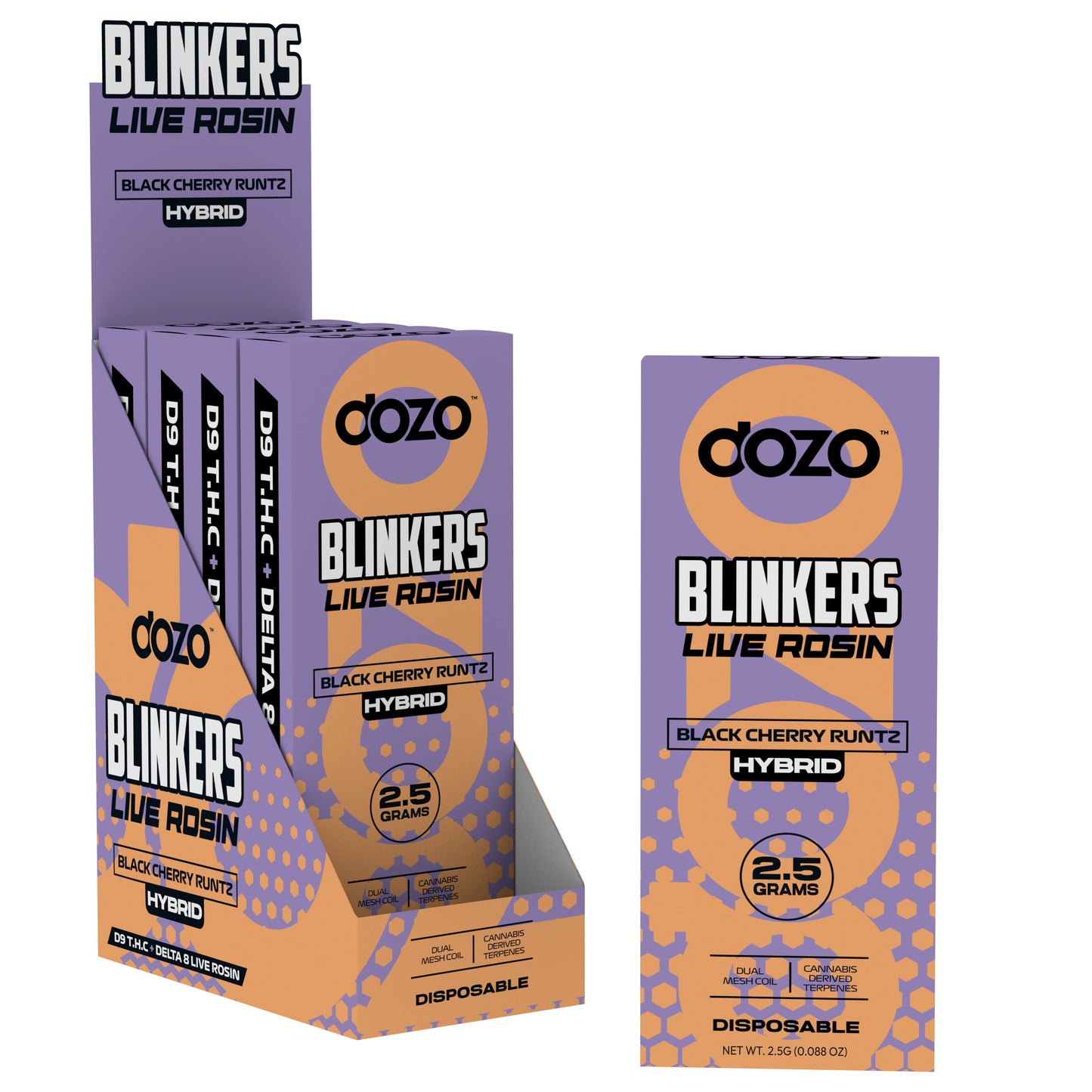 Dozo Blinkers Live Rosin Disposable 2.5g (SINGLE)