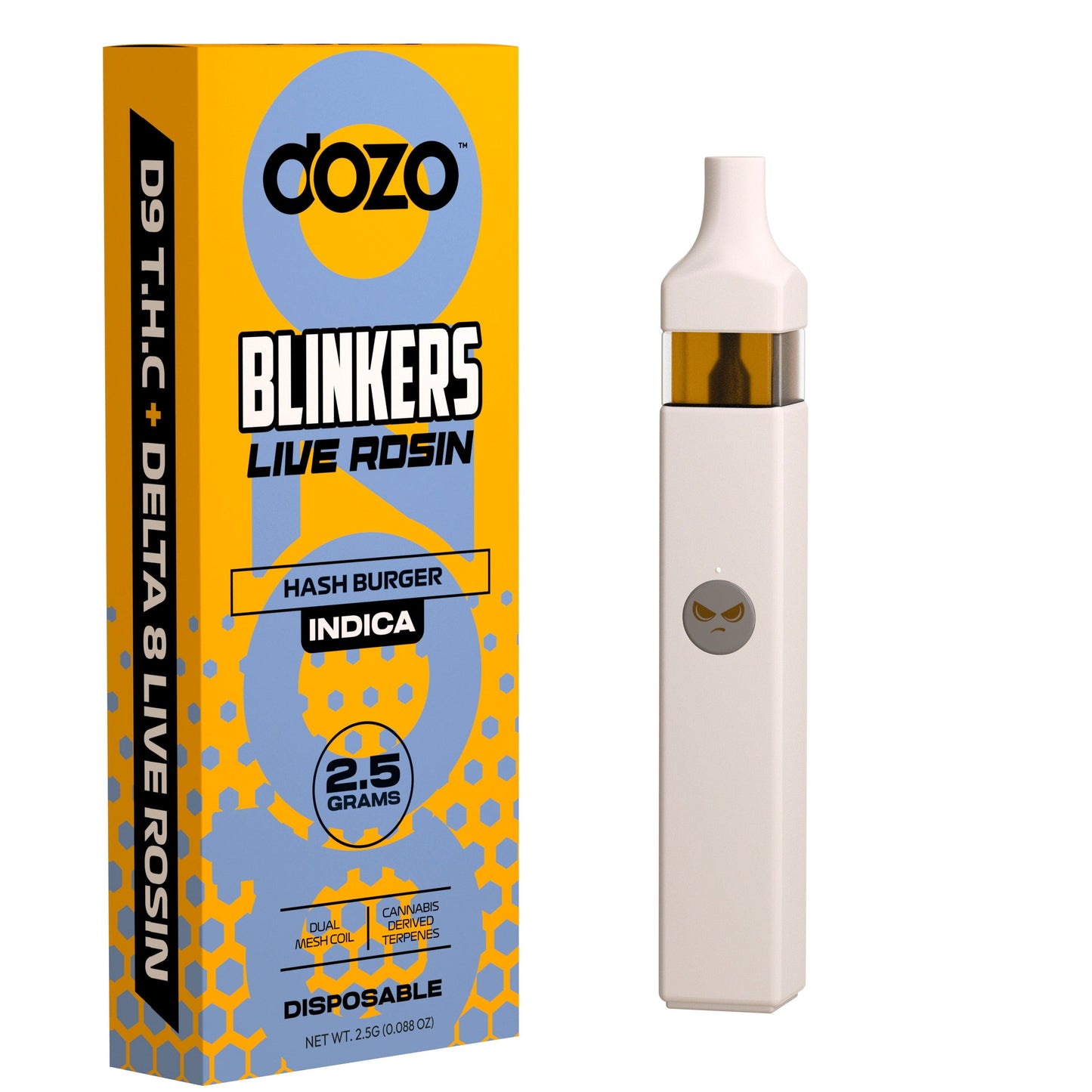 Dozo Blinkers Live Rosin Disposable 2.5g (SINGLE)