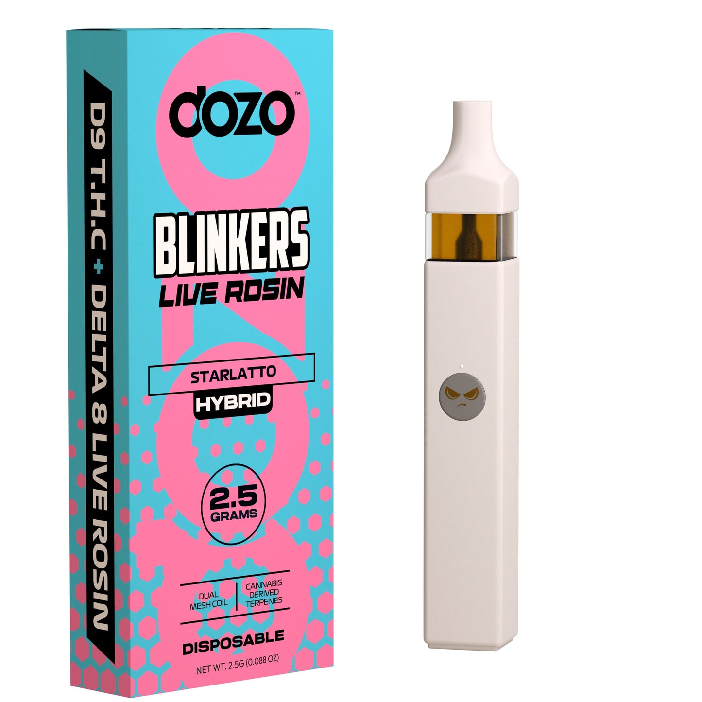 Dozo Blinkers Live Rosin Disposable 2.5g (SINGLE)