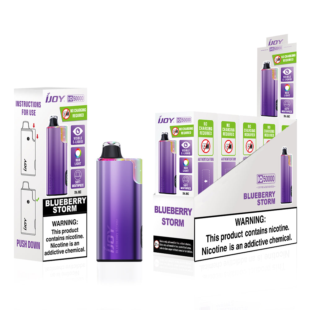 iJoy IO 50K Disposable 18mL 50mg (5/pack)