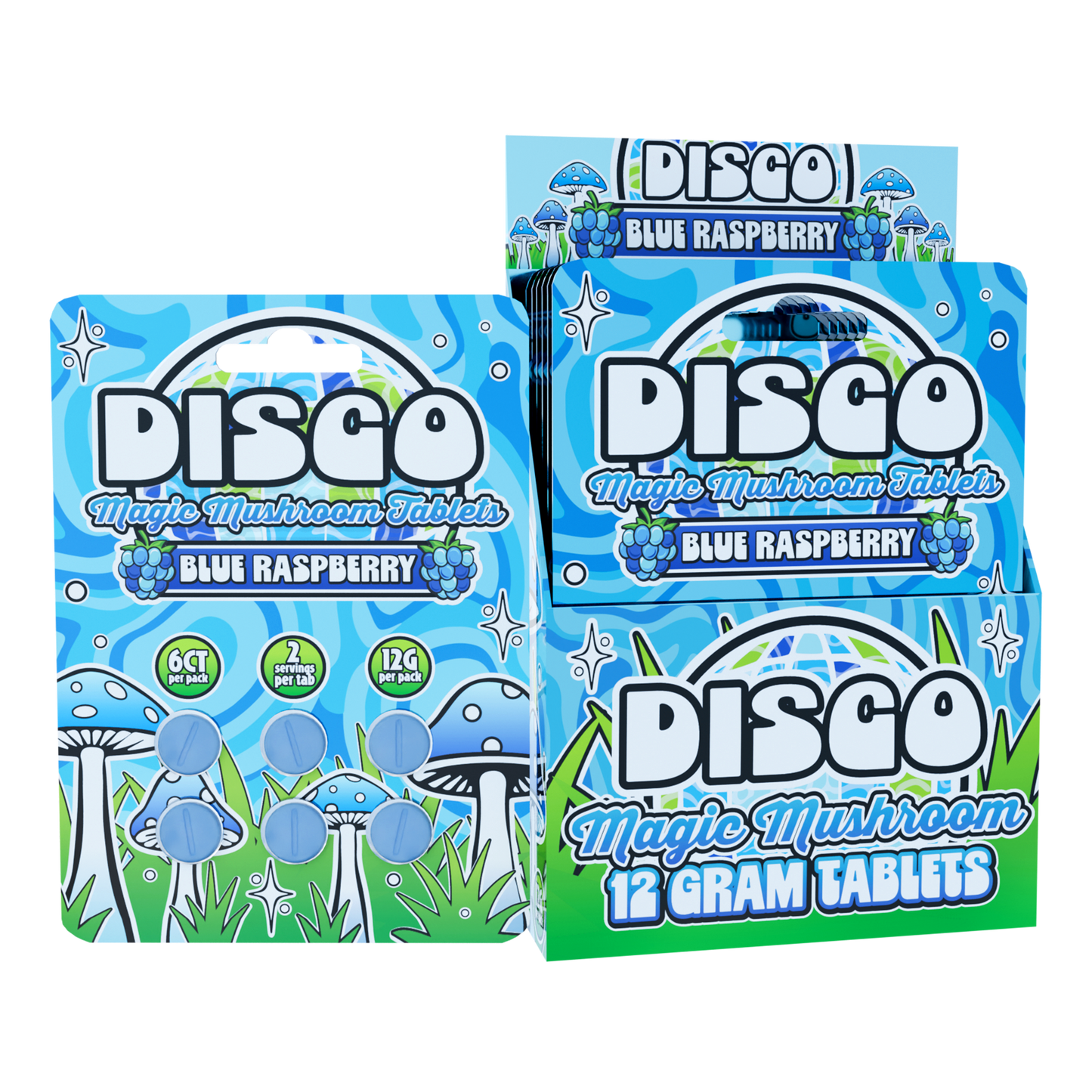Disco by Chapo Extrax Magic Mushroom Tablets 12g 6ct (6/pack) [DROPSHIP]