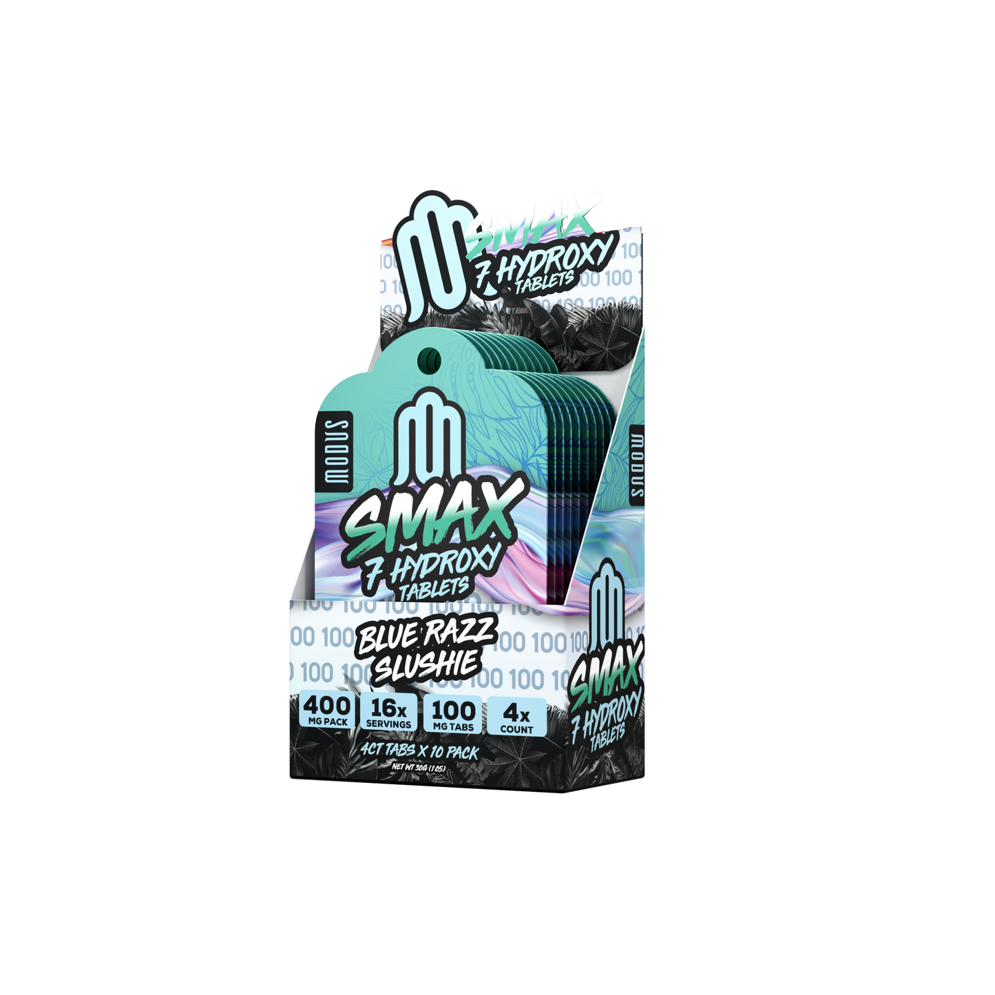 Modus SMAX 7Hydroxy Tablet 4ct 100mg (10/Pack) [DROPSHIP]