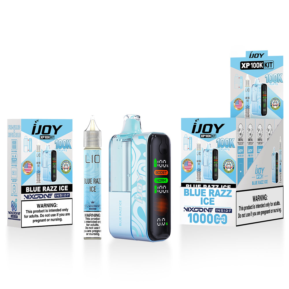 iJoy XP100K Nixodine Disposable Kit 18mL + 15mL Bottle (5/pack) [TX Compliant]