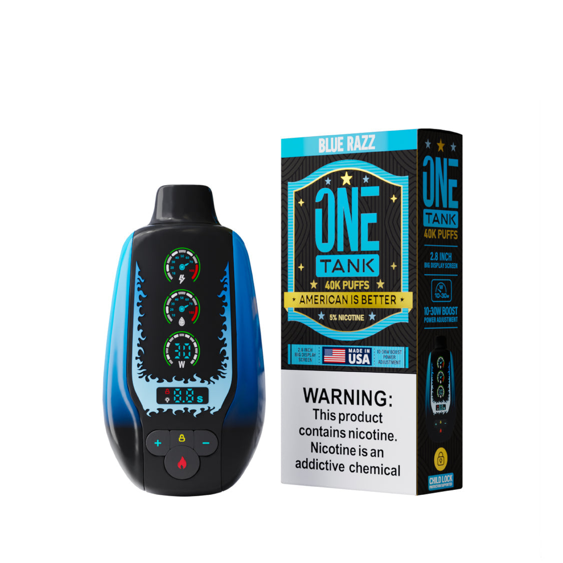 One Tank 40K Disposable 22mL (5/pack) [TX Compliant]