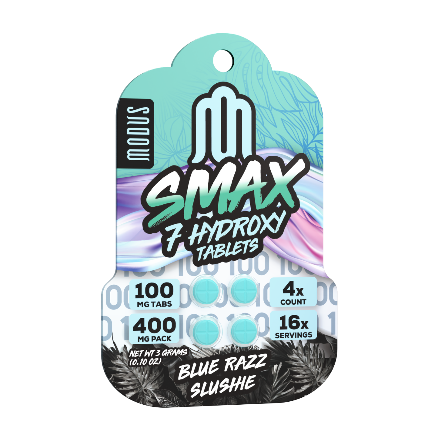 Modus SMAX 7Hydroxy Tablet 4ct 100mg (10/Pack) [DROPSHIP]