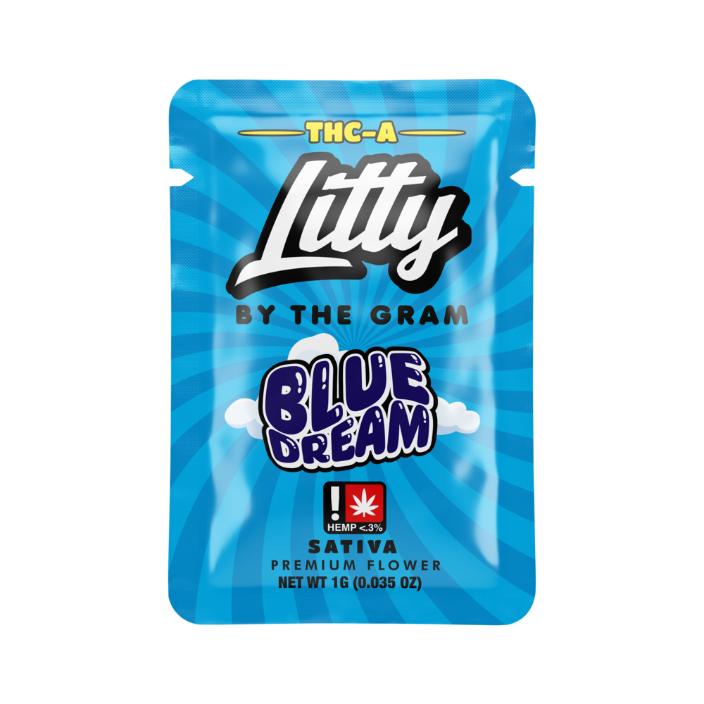 Litty THC-A Flower Bag 1g (50/Pack) [DROPSHIP]
