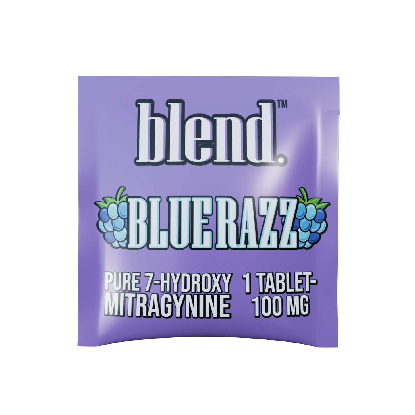 Blend. Pure 7-Hydroxy Chewable Tablets 100mg (20/pack) [DROPSHIP]