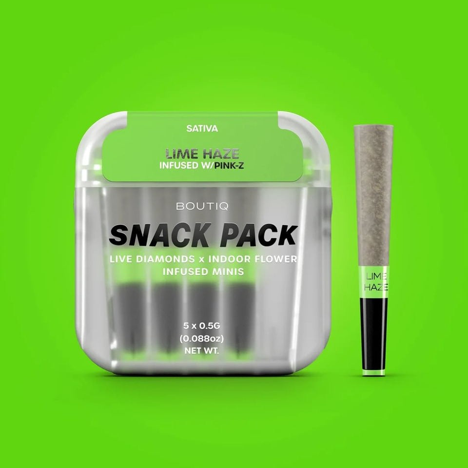 Boutiq Infused Minis Pre Roll 0.5g 5ct (SINGLE)