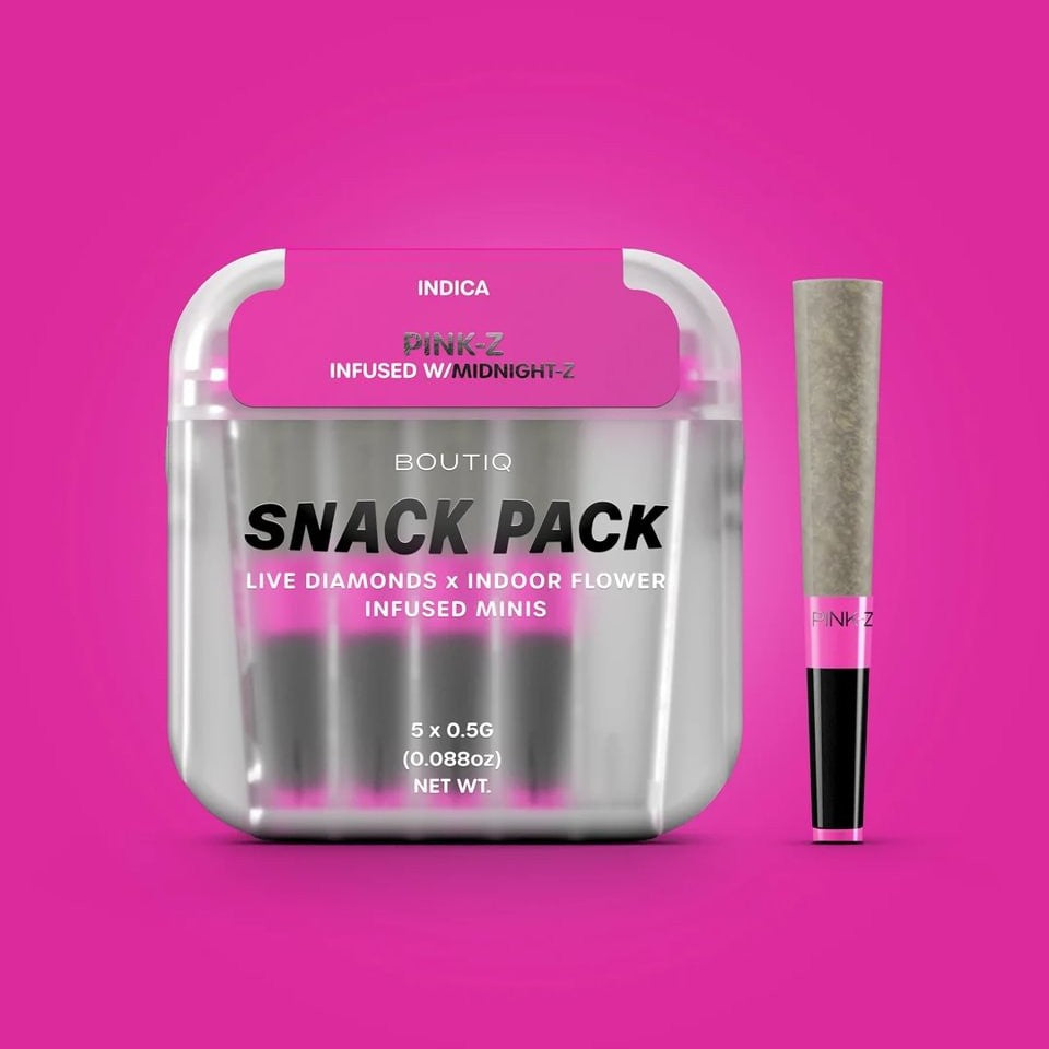 Boutiq Infused Minis Pre Roll 0.5g 5ct (SINGLE)