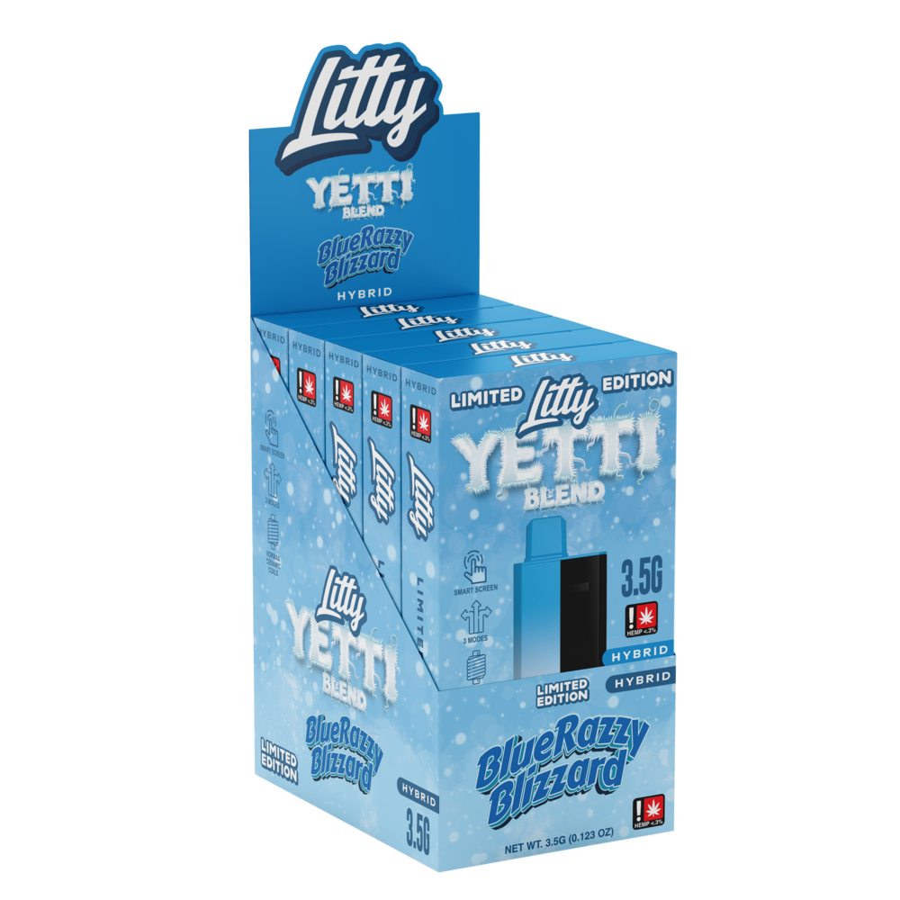 Litty Yetti Blend THC-P Disposable 3.5g (5/Pack) [DROPSHIP]