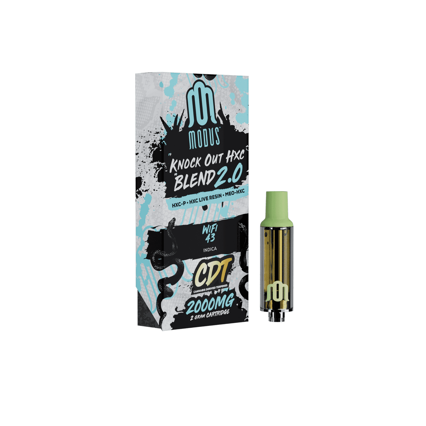 Modus HXC 2.0 KO Blend HXC-P Live Resin Cartridge 2g (SINGLE) [DROPSHIP]