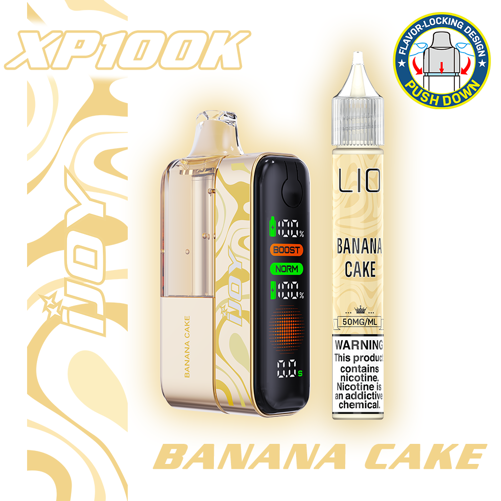 iJoy XP100K Disposable Kit 18mL + 15mL Bottle (5/pack) [TX Compliant]