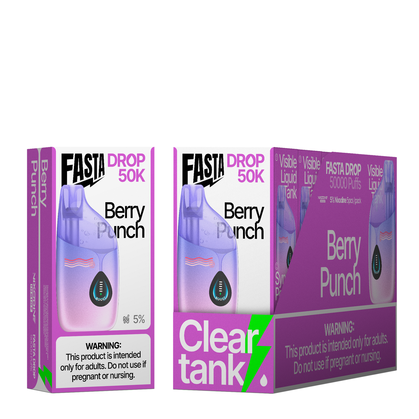 Fasta Drop 50K Disposable 25mL (5/pack)