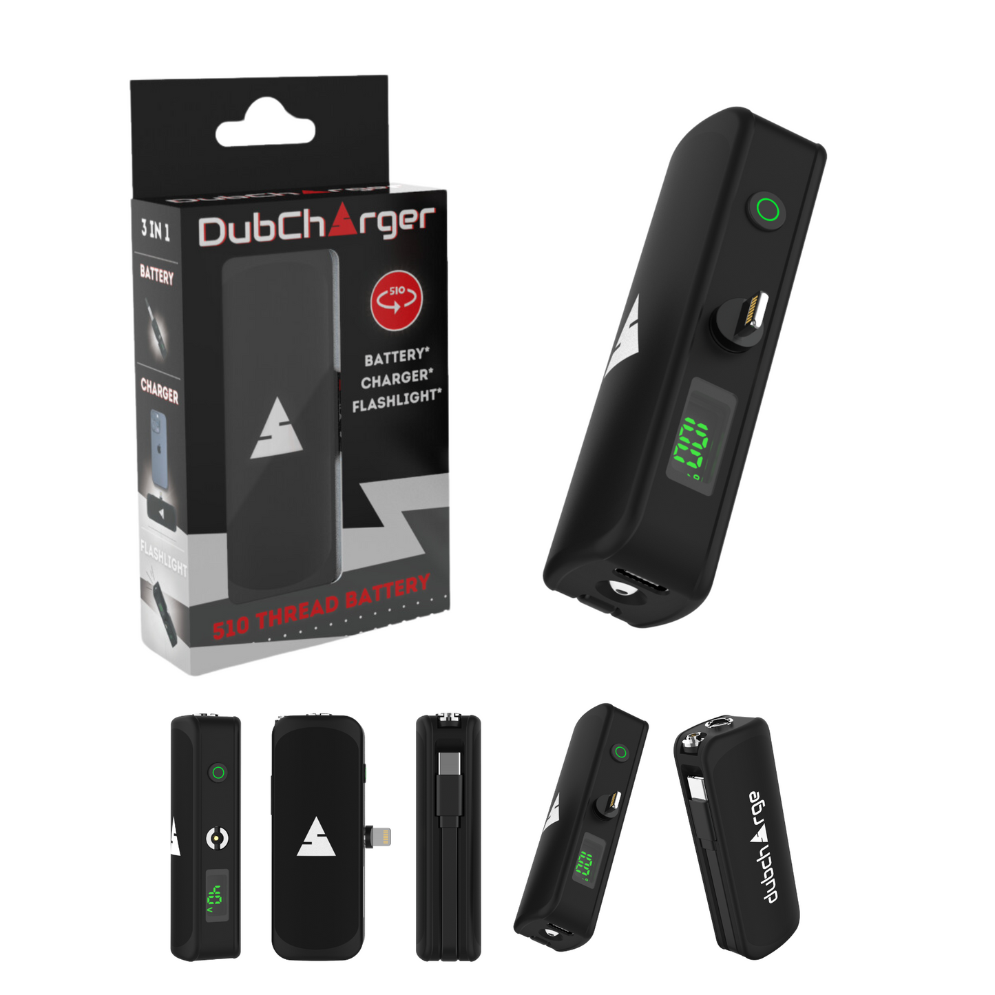 DubCharge Dubcharger Charge Flashlight Battery (SINGLE) [DROPSHIP]