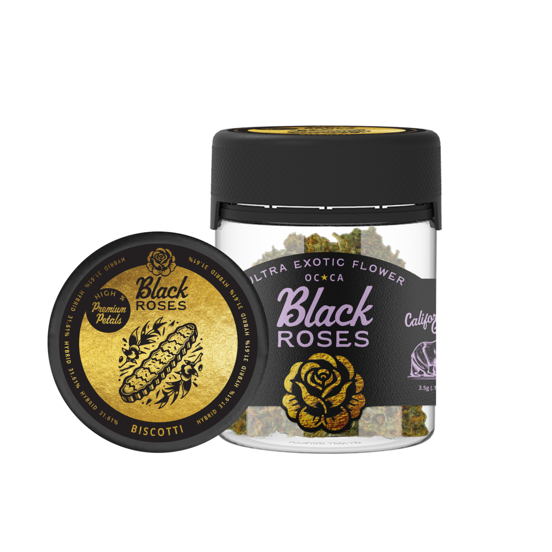 Black Roses Ultra Exotic THCA Flower 3.5g (SINGLE)