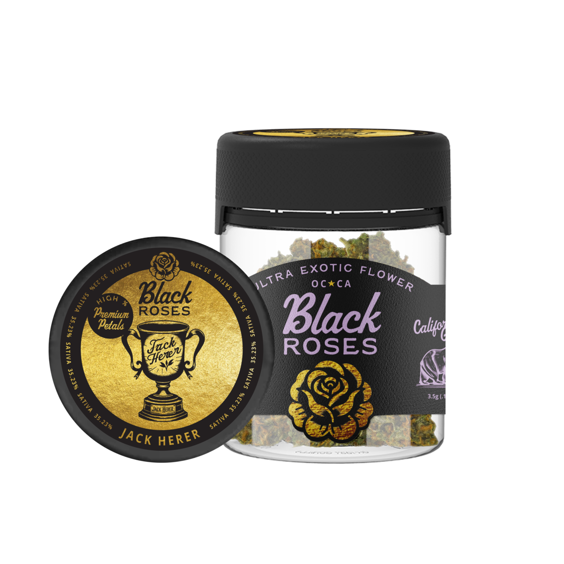Black Roses Ultra Exotic THCA Flower 3.5g (SINGLE)