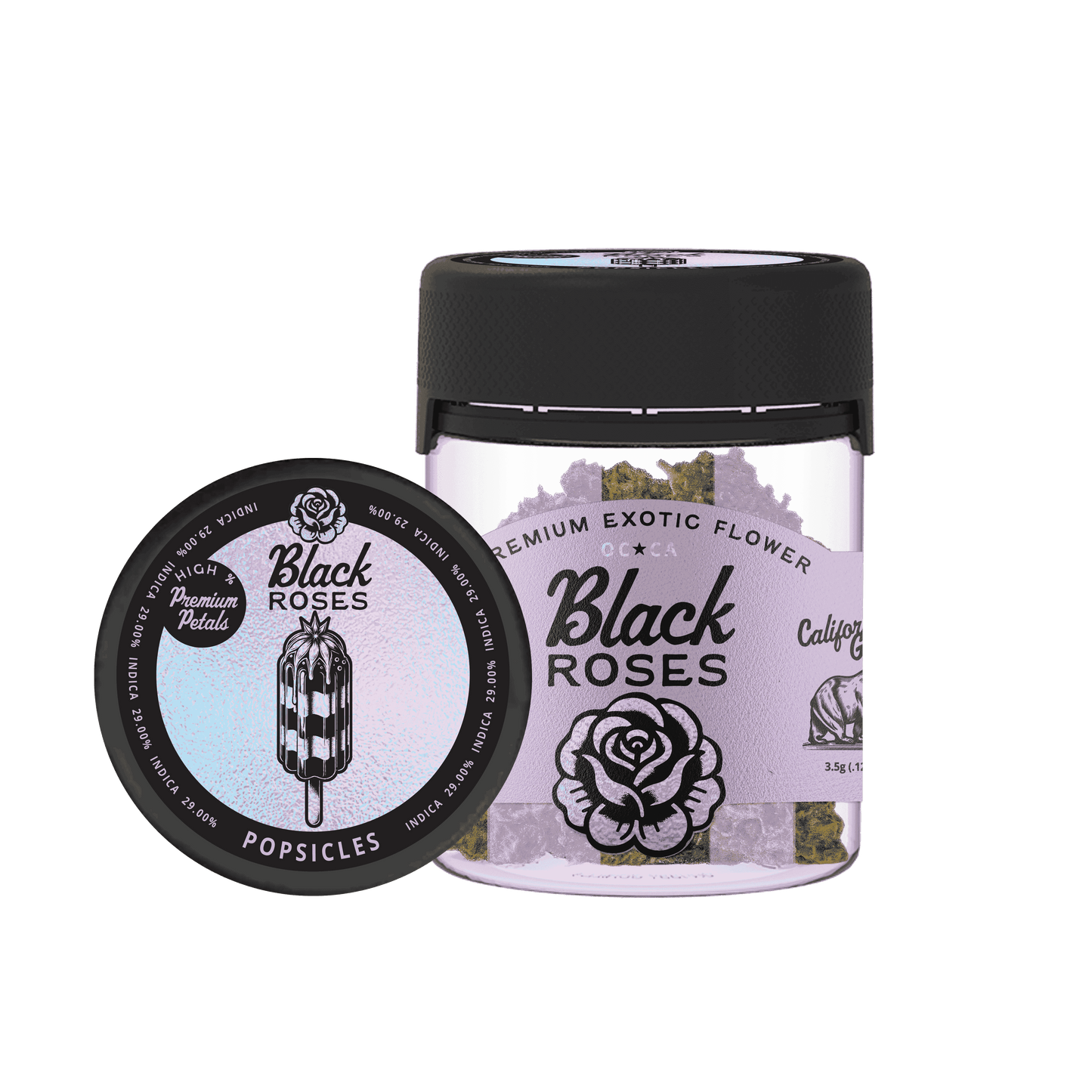 Black Roses Prem Exotic THCA Flower 3.5g (SINGLE)