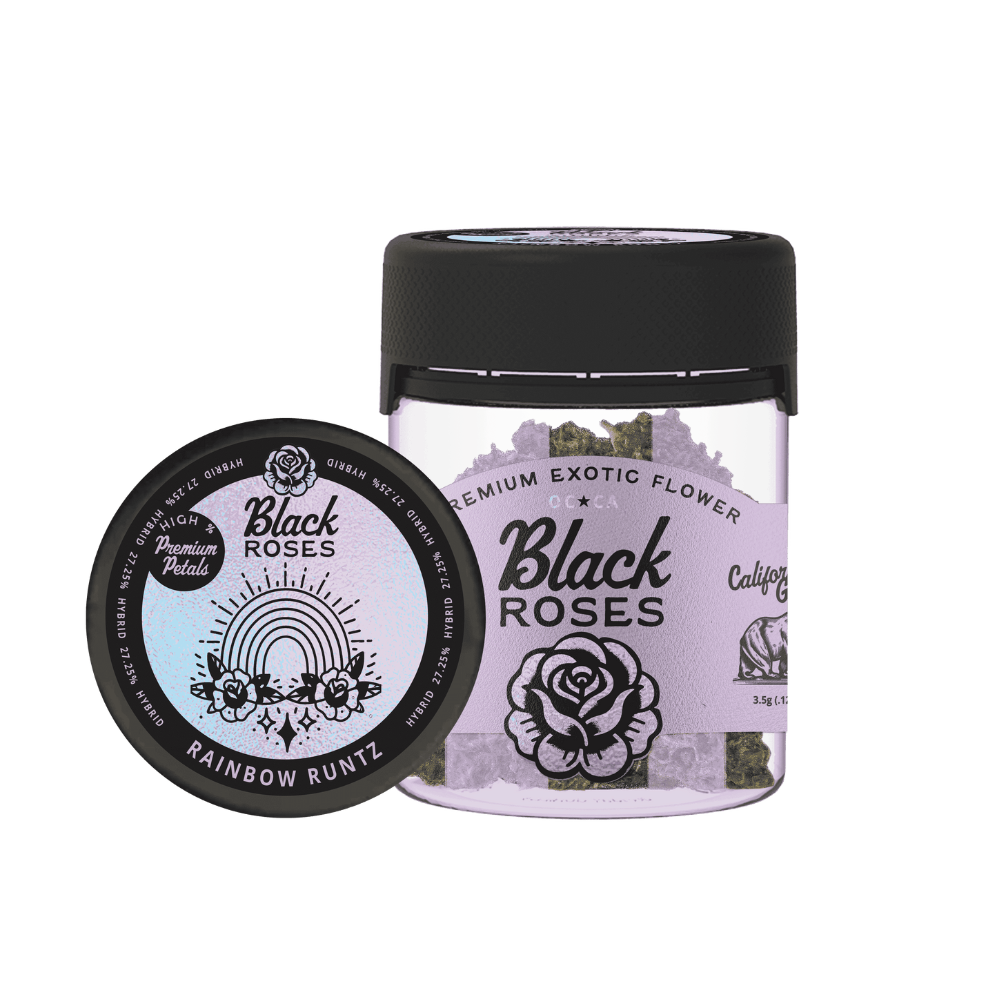 Black Roses Prem Exotic THCA Flower 3.5g (SINGLE)