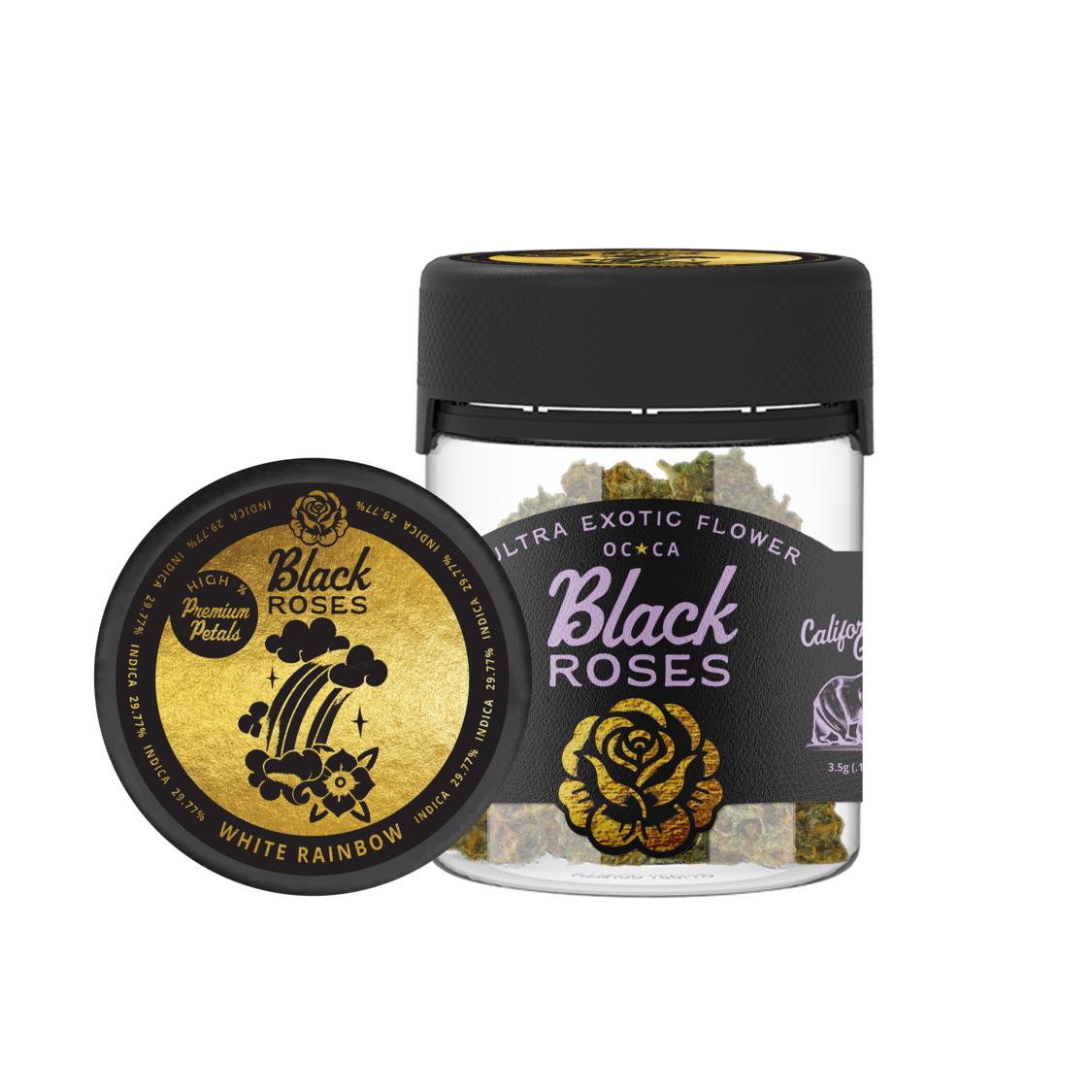 Black Roses Ultra Exotic THCA Flower 3.5g (SINGLE)