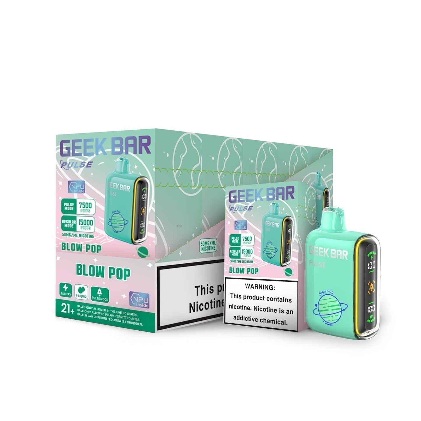 Geek Bar Pulse Disposable 16mL (5/Pack)