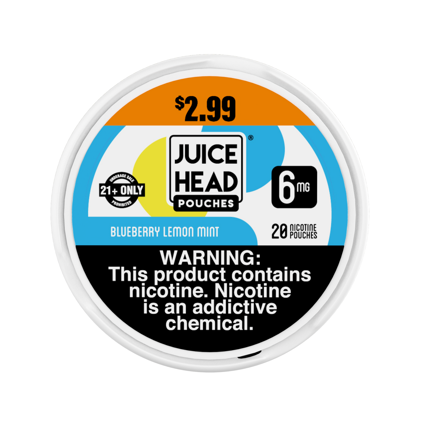 Juice Head Nicotine Pouches Pre Filled Display 50ct