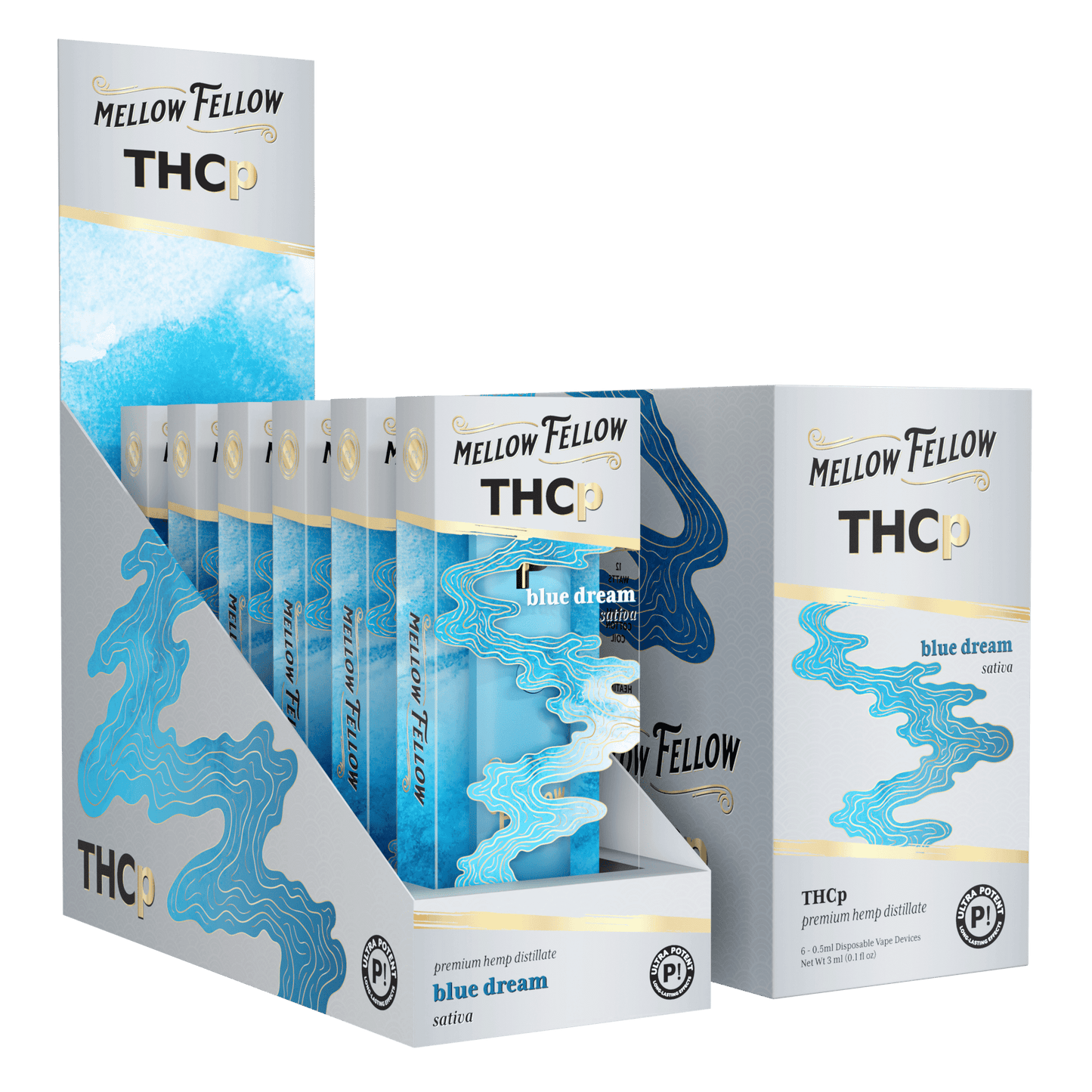 Mellow Fellow THC-P Disposable 0.5g (6/pack) [DROPSHIP]