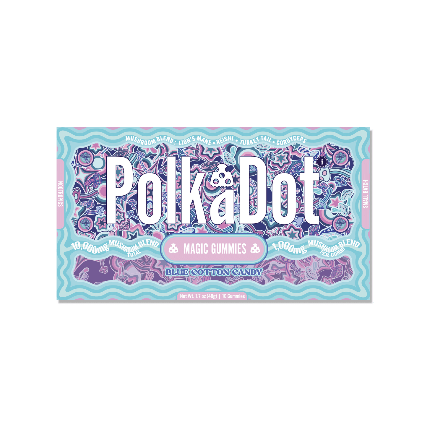 Polkadot Mushroom Magic Gummies 10000mg (10/pack)