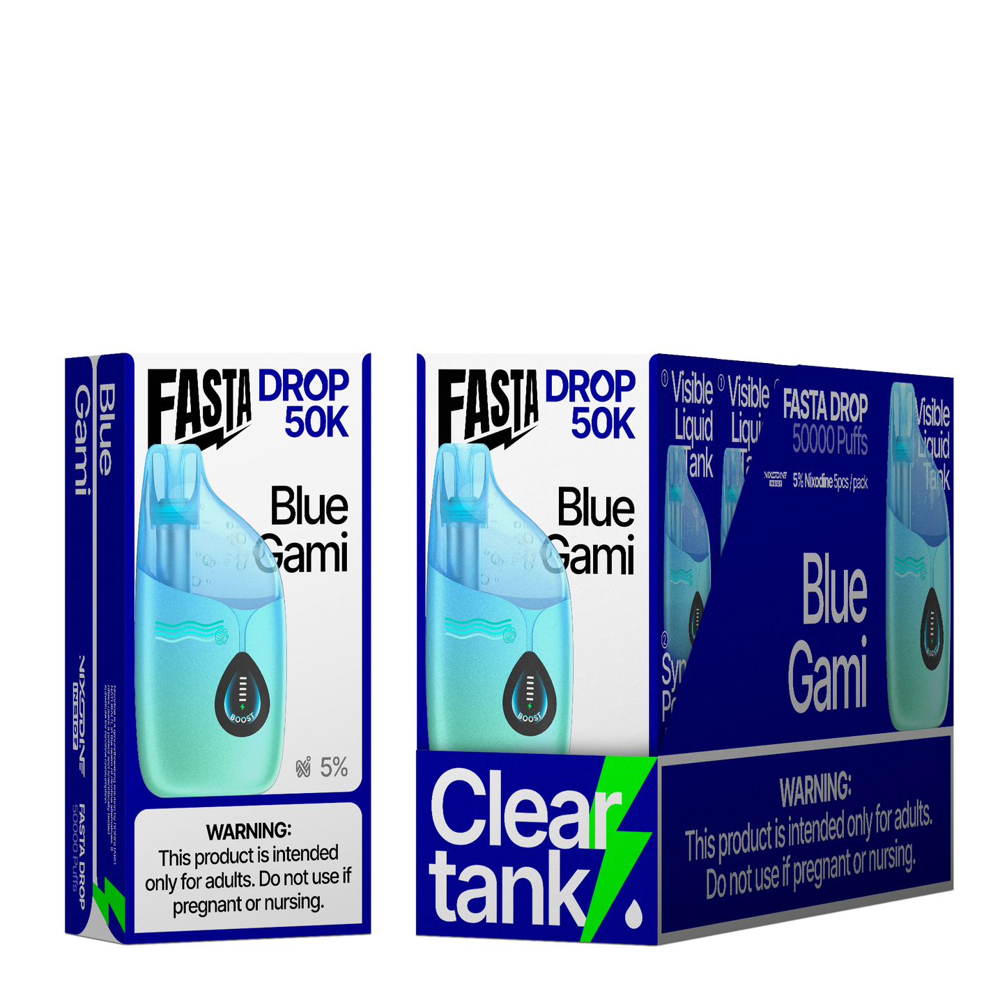 Fasta Drop 50K Disposable 25mL (5/pack)