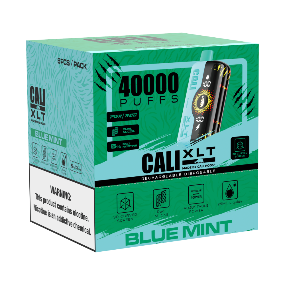 Cali XLT 40K Disposable 25mL (6/pack) [DROPSHIP]