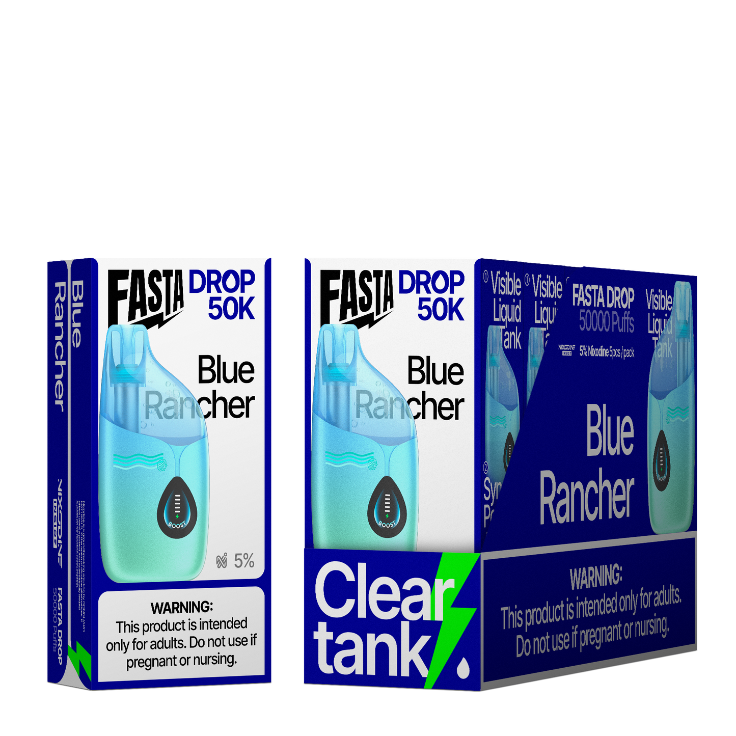 Fasta Drop 50K Disposable 25mL (5/pack)