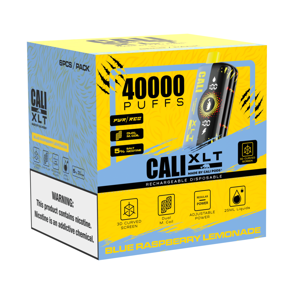 Cali XLT 40K Disposable 25mL (6/pack) [DROPSHIP]