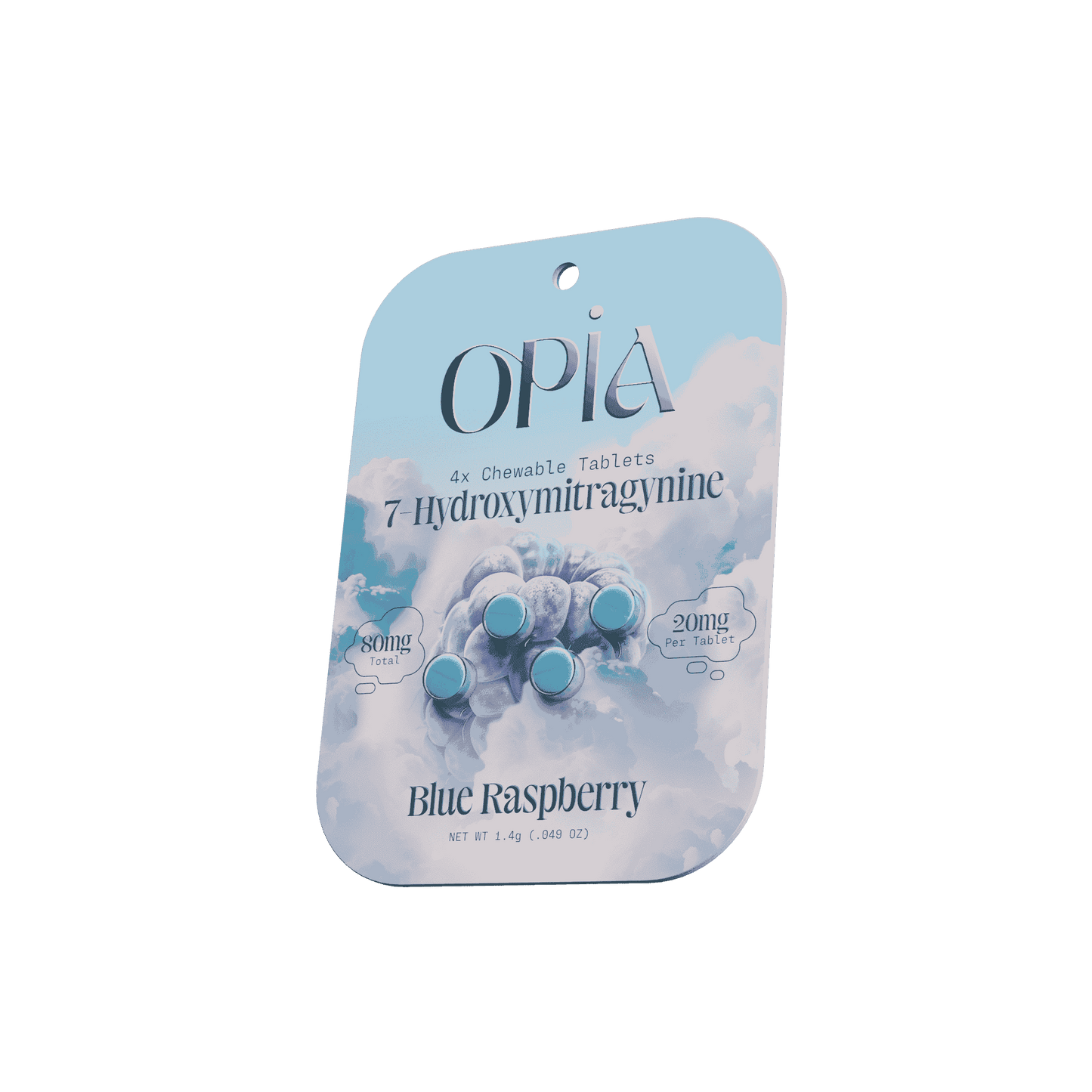 OPiA 7Hydroxy Chewable Tablets 4ct 20mg (SINGLE)