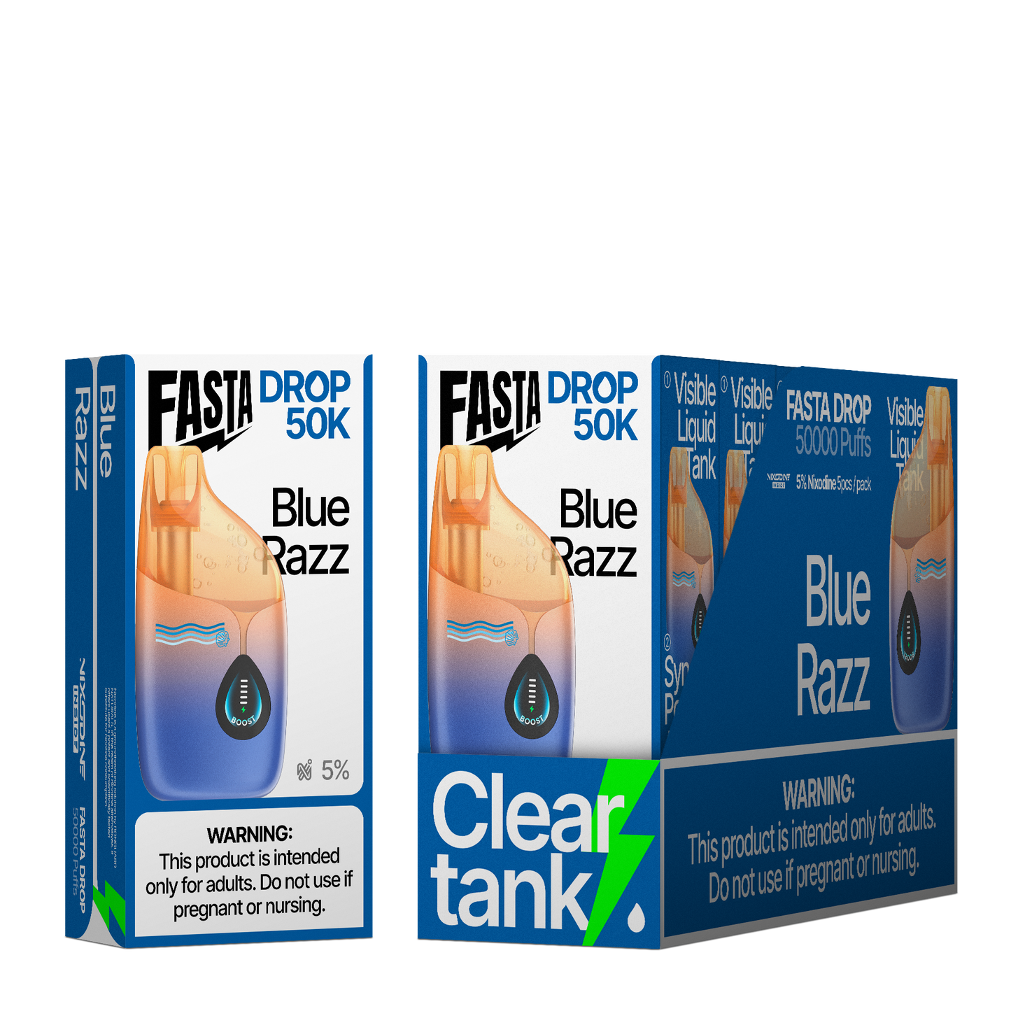 Fasta Drop 50K Disposable 25mL (5/pack)