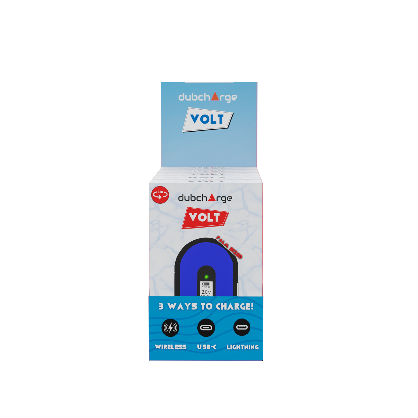 DubCharge Volt 510 Cartridge Battery (SINGLE) [DROPSHIP]