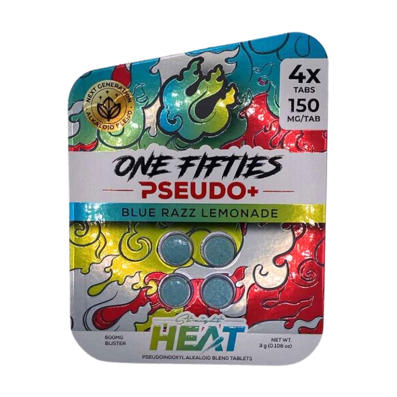 Straight Heat Pseudo One Fifties Tabs 150mg 4ct (SINGLE)