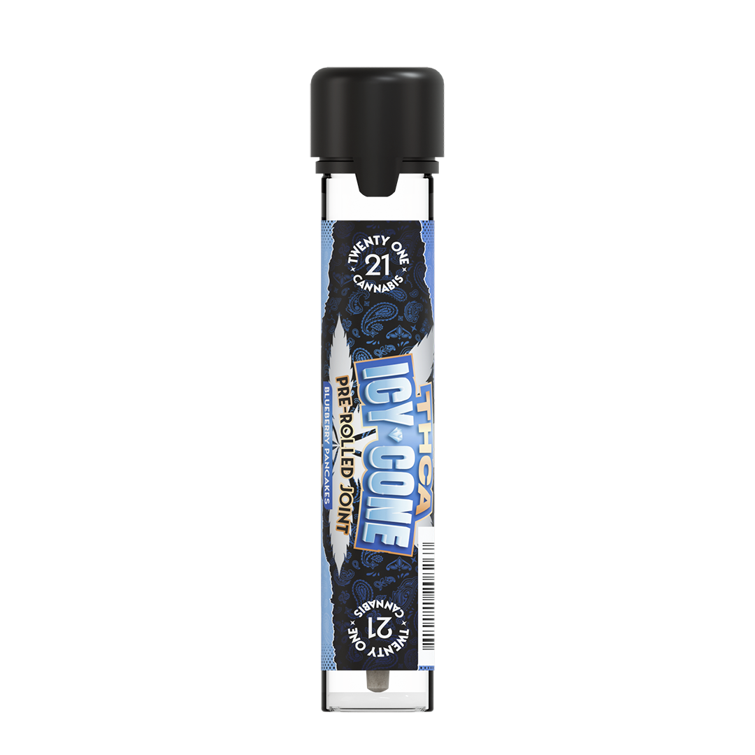 Twenty One THC-A Icy Cones Pre Roll 2g (12/pack) [DROPSHIP]
