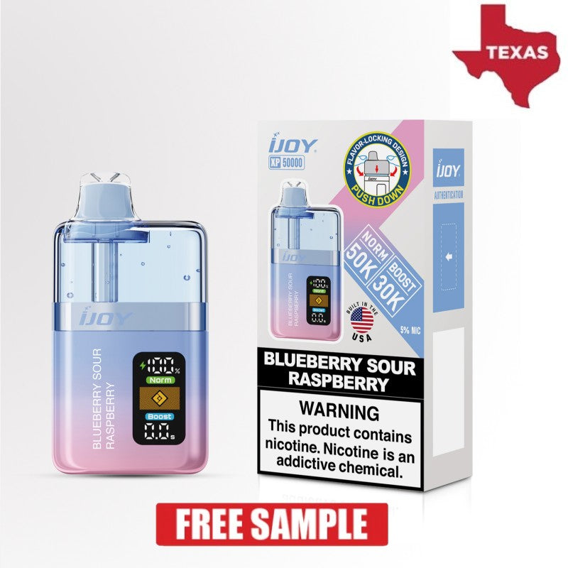 iJoy XP50K Disposable 20mL SAMPLE (SINGLE) [TX Compliant]
