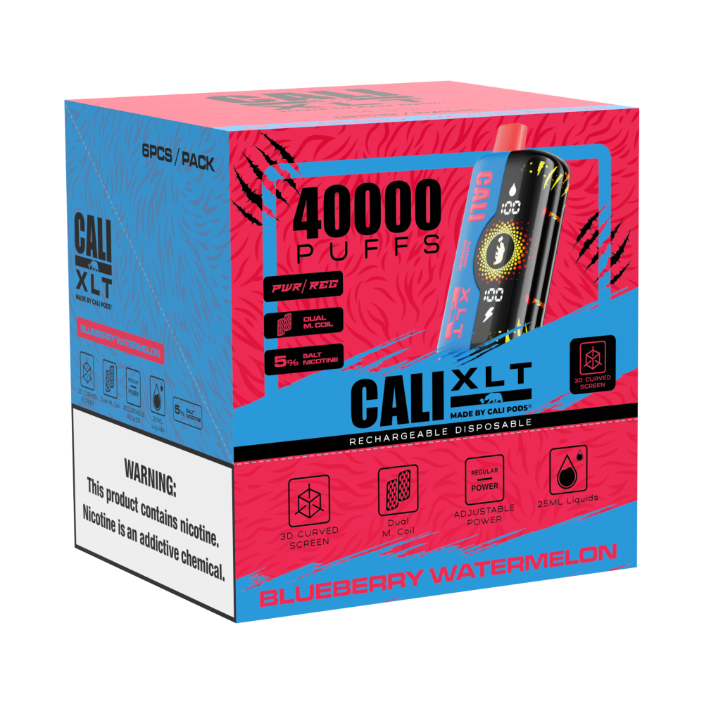 Cali XLT 40K Disposable 25mL (6/pack) [DROPSHIP]